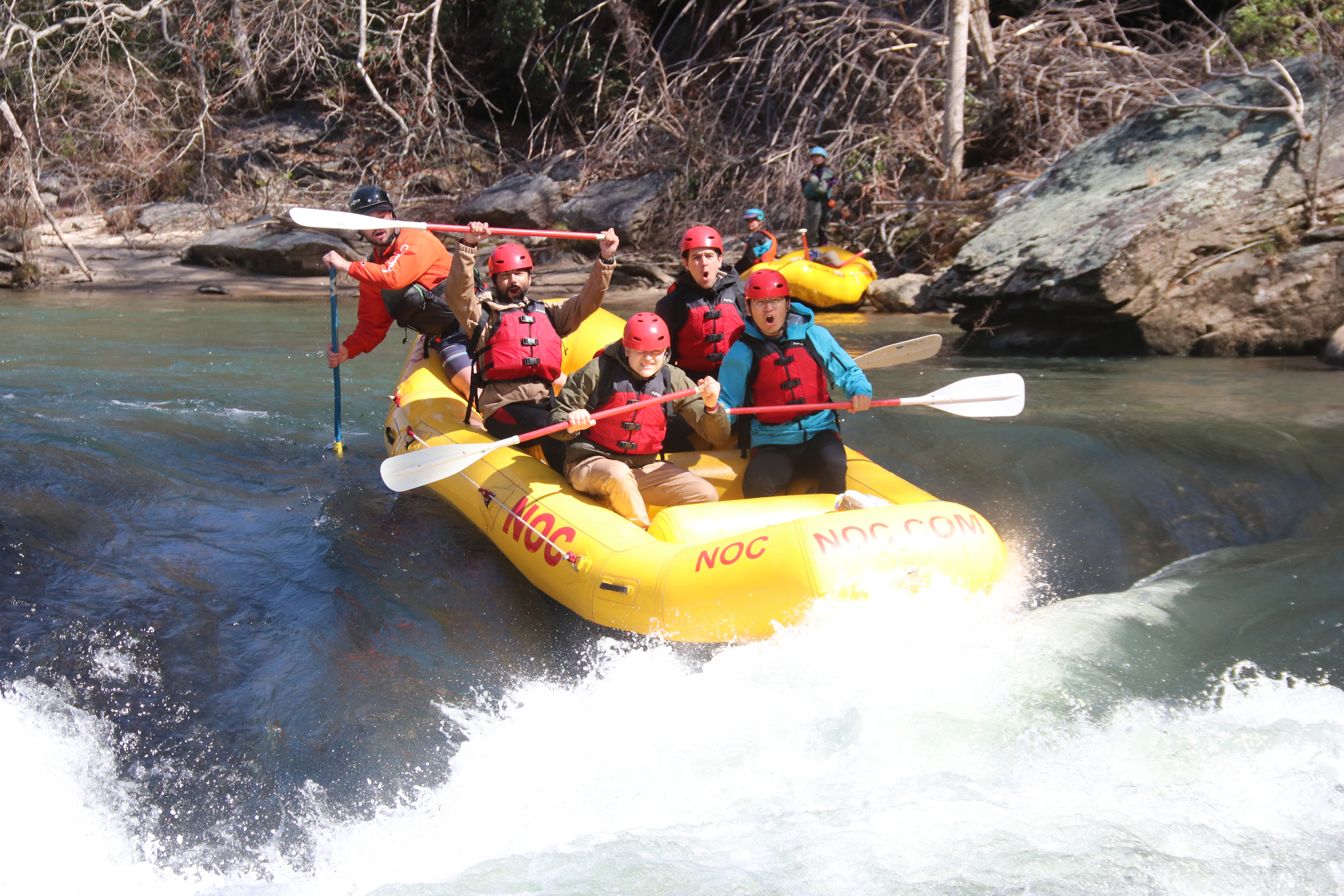 White water rafting