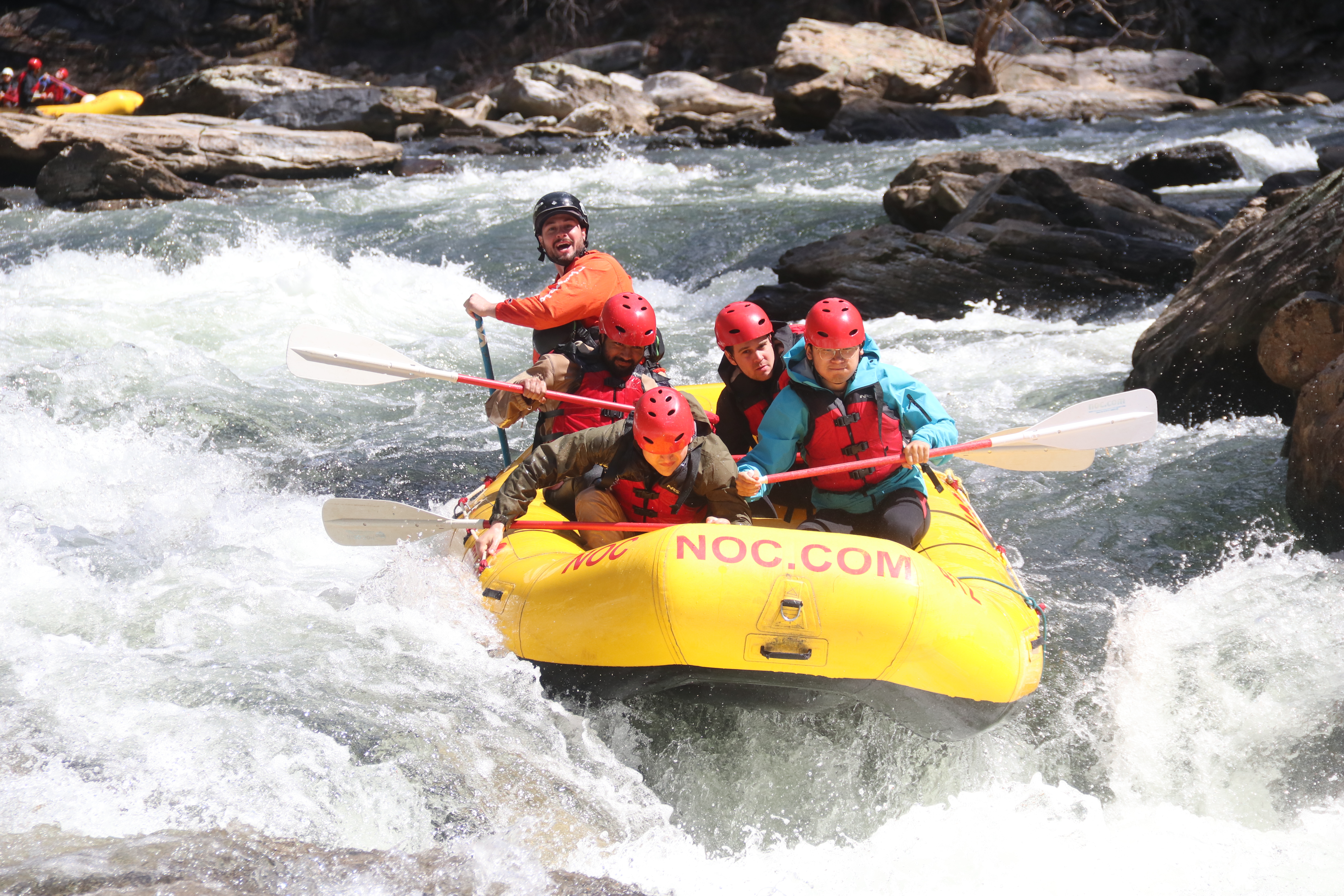 White water rafting