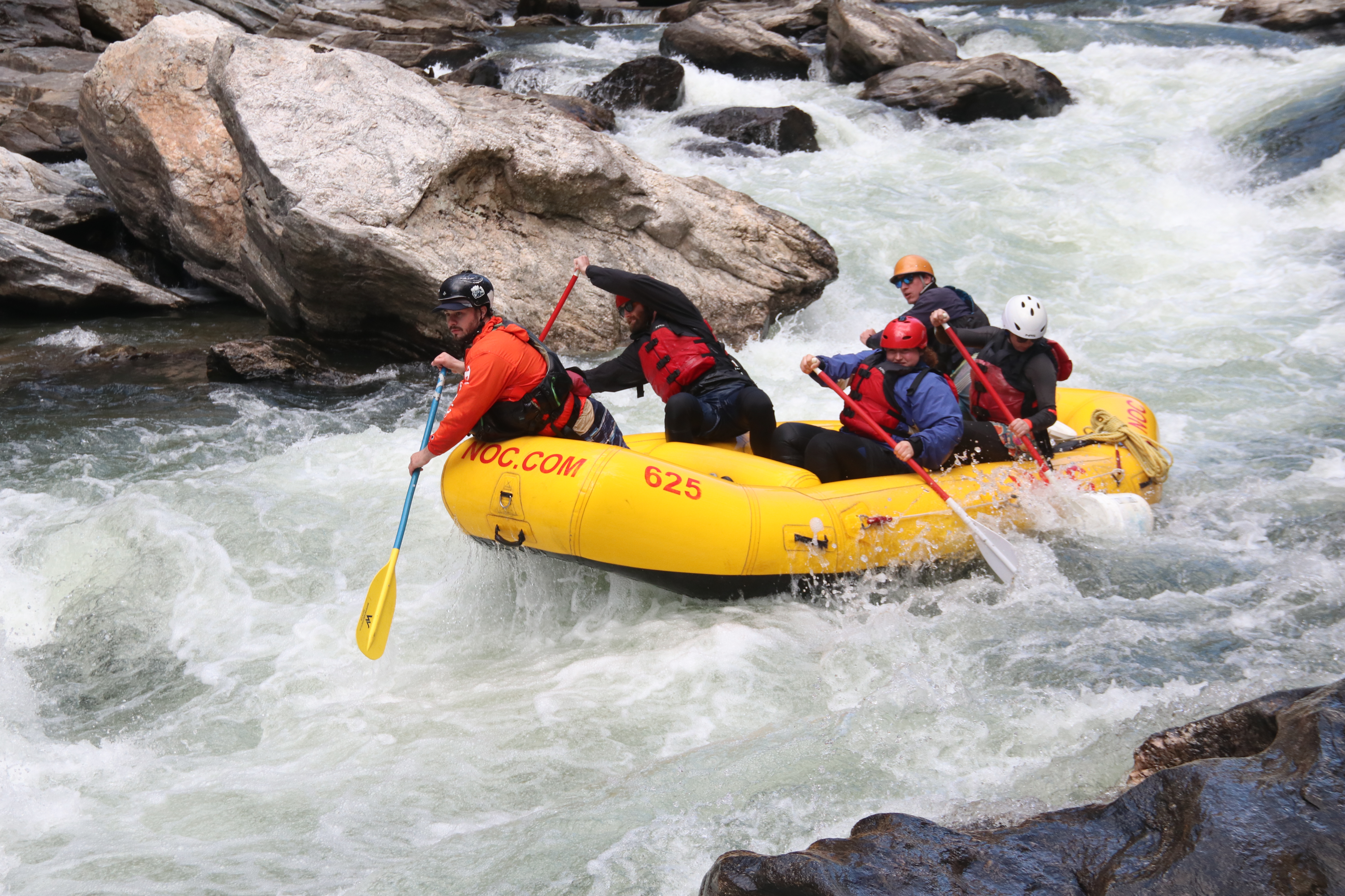 White water rafting