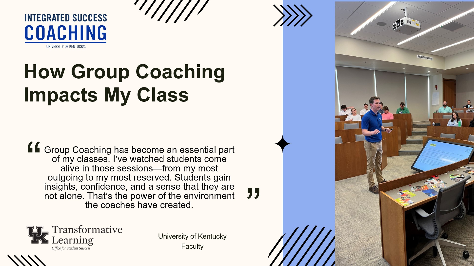 Group Coaching Impacts Classes