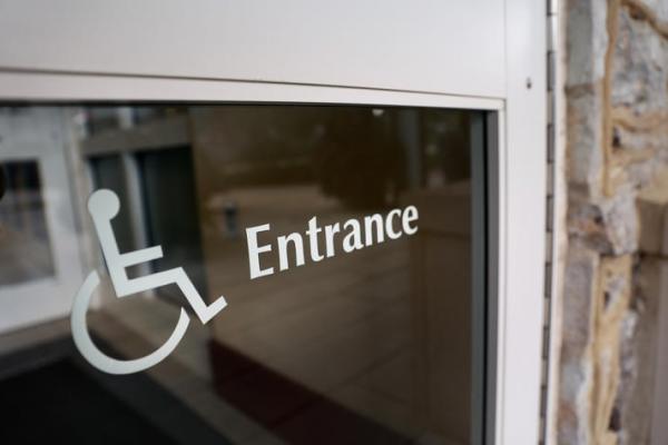 UK Disability Resource Center: handicapped entrance image