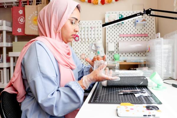 Meryum Siddiqi’s designs became products, and her products became a business — complete with a website, social media presence and a mission.