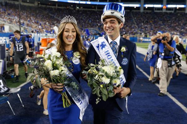 Claire Dzan and Preston White, UK 2021 Homecoming Queen and King