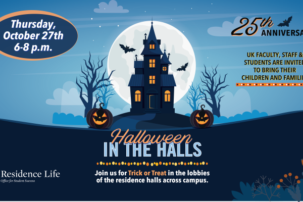 halloween in the hall graphic