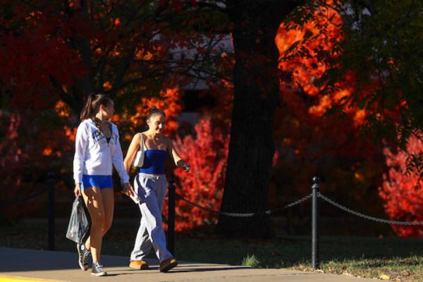 Fall campus walk 