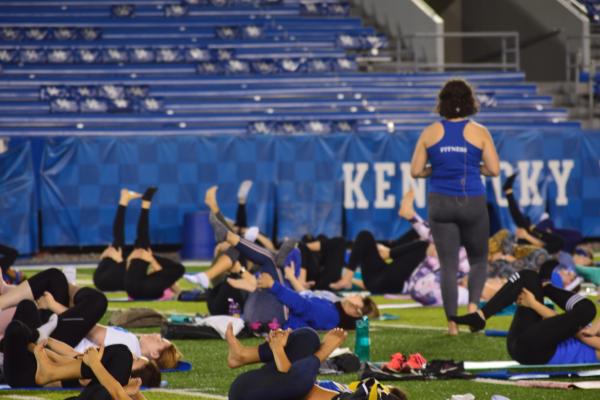 Yoga at Kroger Field