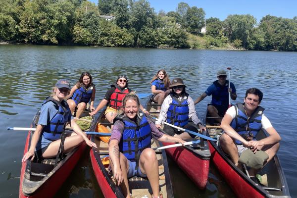 Canoeing KY River