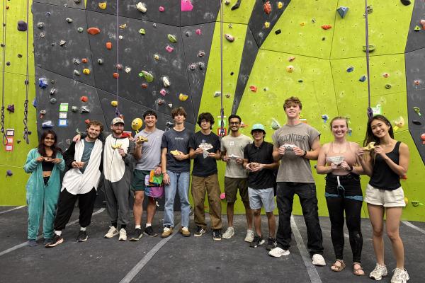 Climbing Competition Champions
