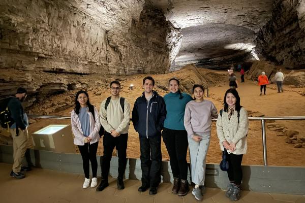 UK students at Mammoth Cave NP