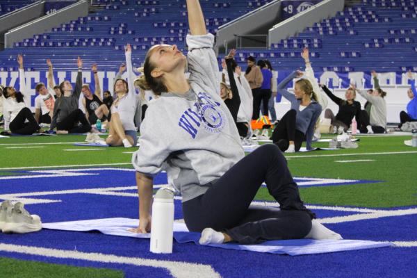 Yoga at Kroger