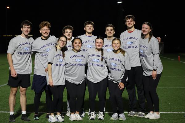 Flag Football Intramural Sports Champ Night