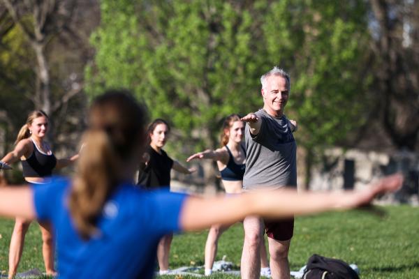 Yoga on the Lawn Event