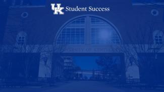 Student Success Zoom background - UK Welcome (blue)