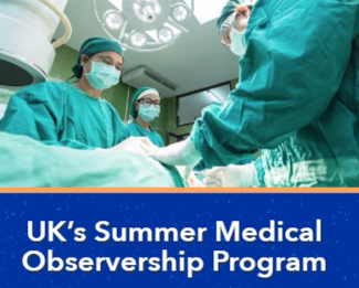 Summer Medical Observership Program