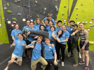 Spring 2024 Climbing Wall