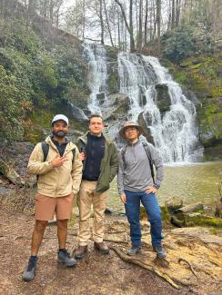 Waterfall hike