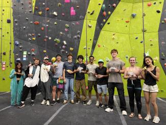 Climbing Competition Champions