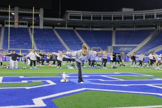 Yoga at Kroger
