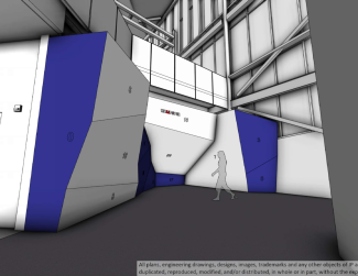 Climbing Wall Bouldering Cave Rendering