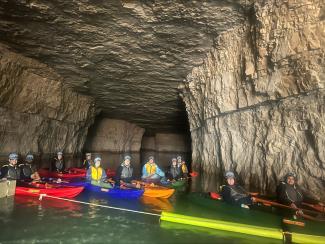 Cave Kayaking with Outdoor Adventures