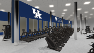 Renderings of updated cardio 2nd floor