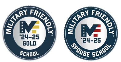 24-25 Military Friendly School - Gold Status