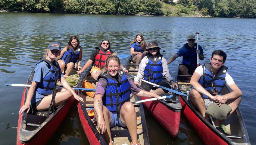 Canoeing KY River