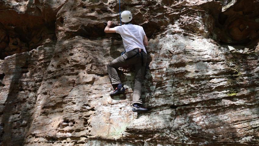Rock Climbing at the Red River Gorge