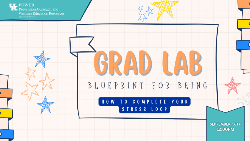 Grad Lab Blueprint for Being. How to Complete Your Stress Loop.