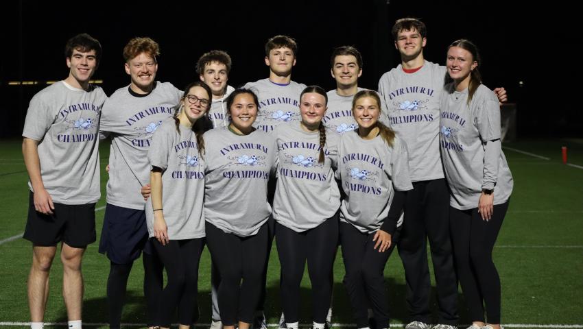 Flag Football Intramural Sports Champ Night