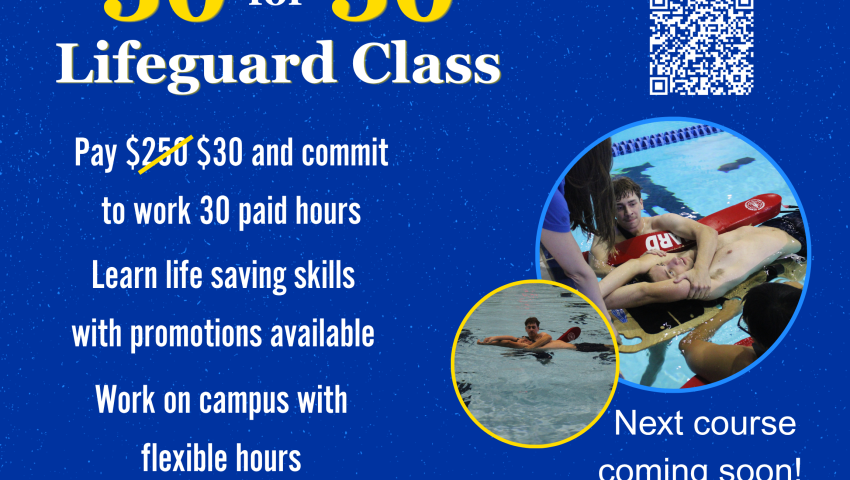 Lifeguard employment opportunity 