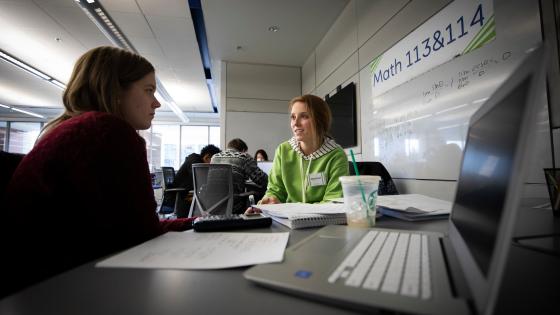 students at the study