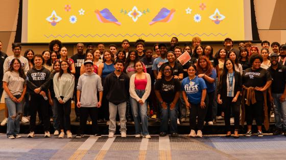 Group photo from event