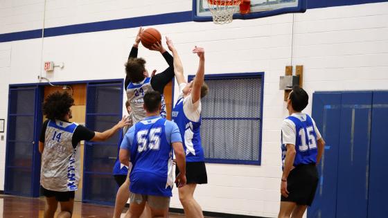 5v5 Basketball game Intramural Sports