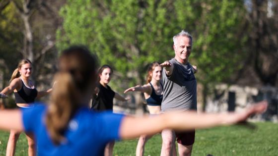 Yoga on the Lawn Event