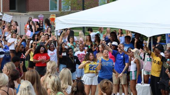 Fraternity and Sorority Life at the University of Kentucky event