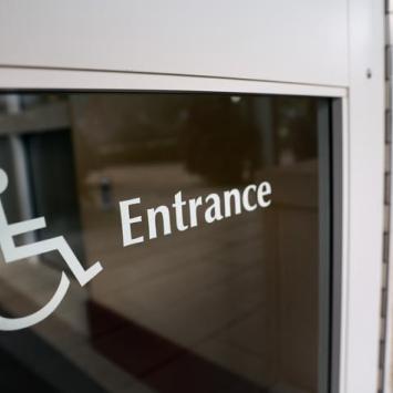 UK Disability Resource Center: handicapped entrance image