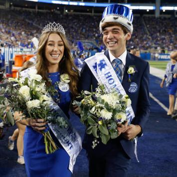 Claire Dzan and Preston White, UK 2021 Homecoming Queen and King